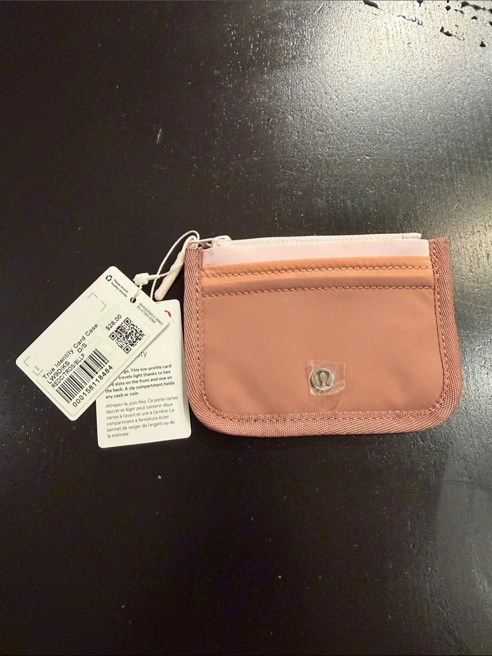 lululemon athletica Rose Blush Card & Key Holder